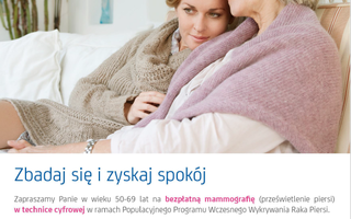 Bezpłatna mammografia - MOSiR