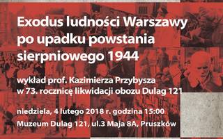 Exodus ludności Warszawy po upadku powstania sierpniowego 1944
