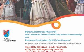 Warsztaty taneczne nauki poloneza z okazji zbliżającego się Święta Niepodległości