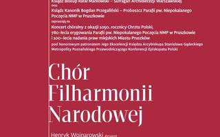 Koncert Chóru Filharmonii Narodowej w Pruszkowie