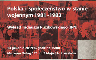 Polska i społeczeństwo w stanie wojennym 1981–1983
