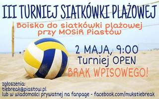 III turniej siatkówki plażowej