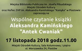 Wspólnie czytany Antek Cwaniak