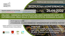 Konferencja zielono-niebieska infrastruktura