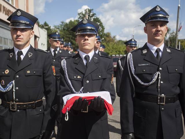 Obraz przedstawiający Jubileusz 100-lecia Ochotniczej Straży Pożarnej w Piastowie