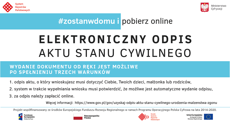 Wydanie Odpisu Zupelnego Skroconego Aktu Stanu Cywilnego Lub Zaswiadczenia